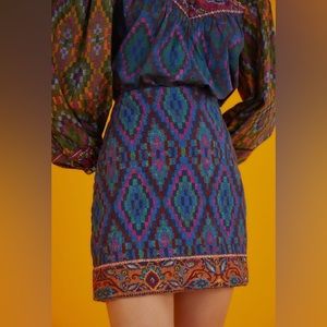 NWT farm rio mini skirt